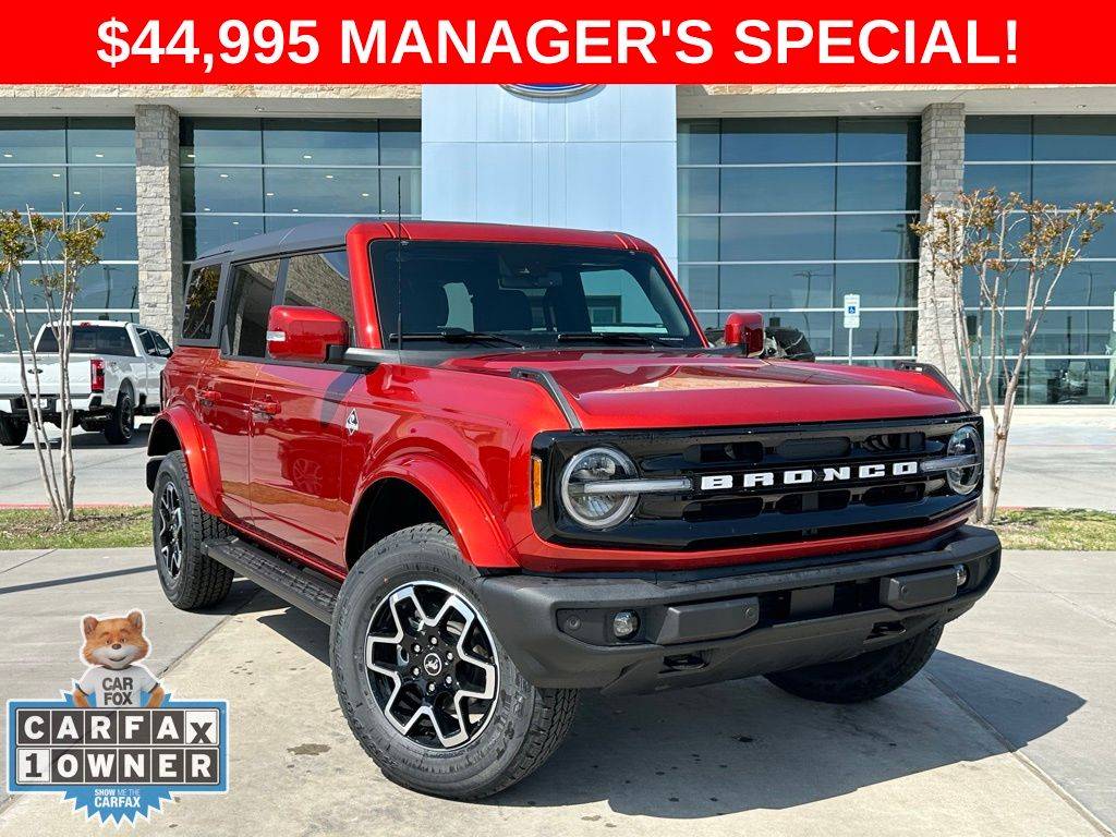 2024 Ford Bronco Outer Banks — SUV — 227 mi — Prosper, TX