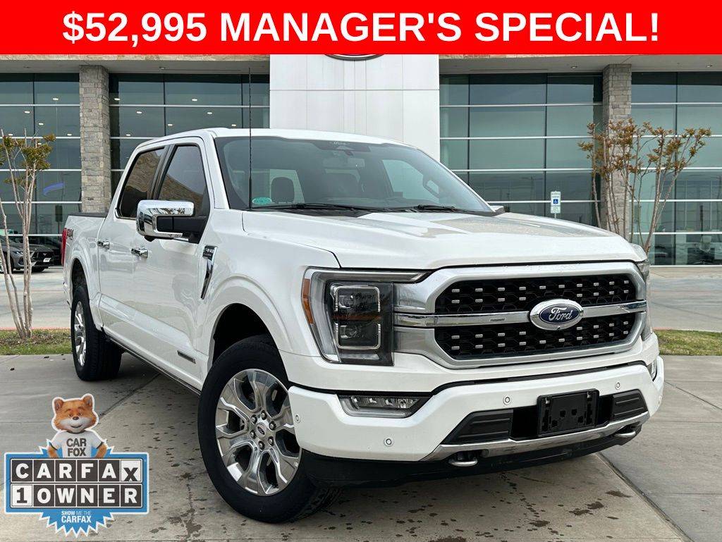 2022 Ford F-150 Platinum — Pickup Truck — 33,845 mi — Prosper, TX
