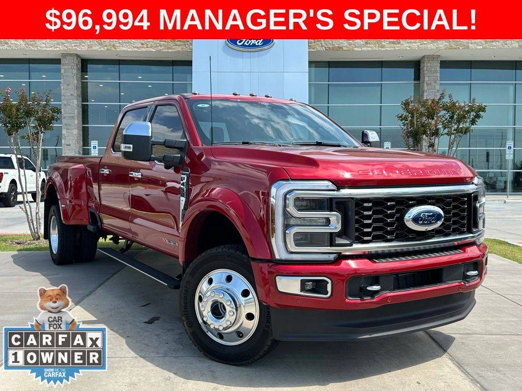 2024 Ford Super Duty F-450 Platinum — Pickup Truck — 991 mi — Prosper, TX