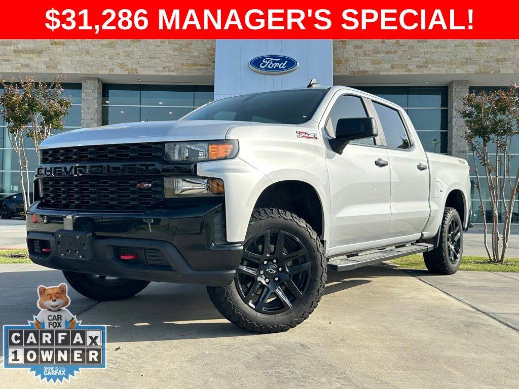 2021 Chevrolet Silverado 1500 Custom Trail Boss — Pickup Truck — 74,043 mi — Prosper, TX