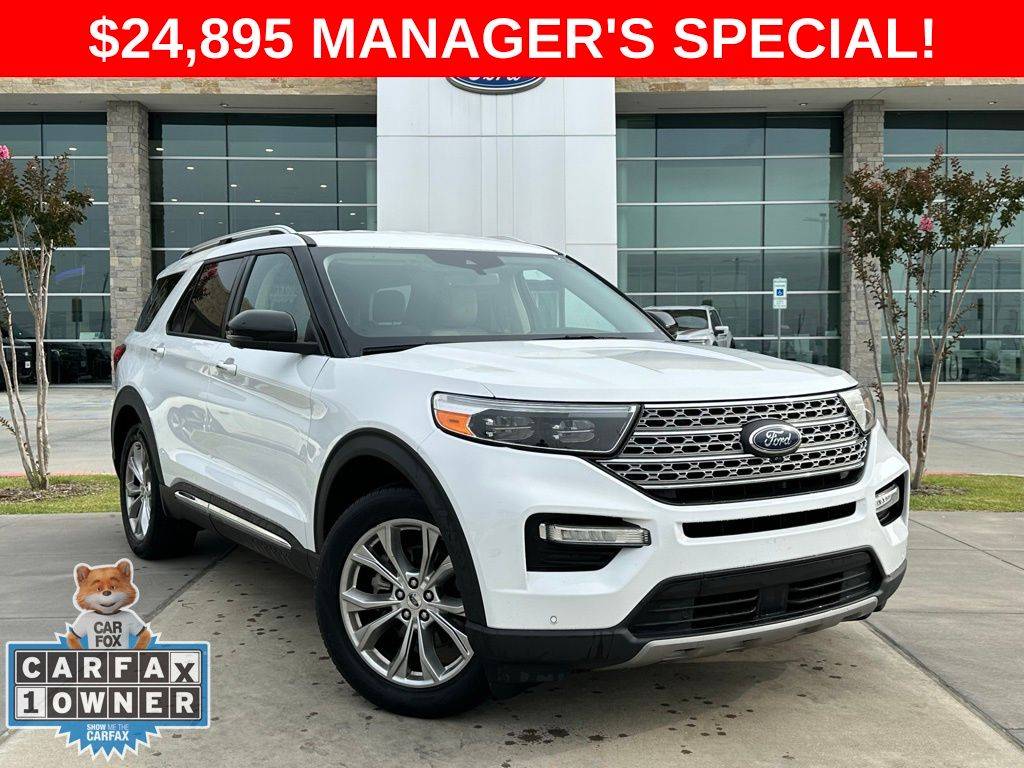 2022 Ford Explorer Limited — SUV — 51,644 mi — Prosper, TX