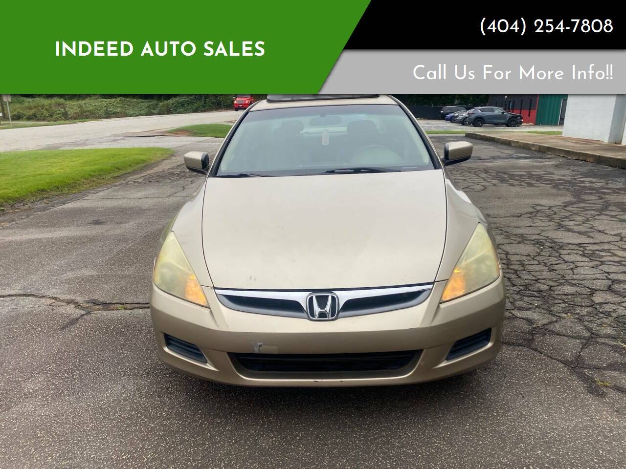2006 Honda Accord EX-L V6 — Sedan — 143,027 mi — Lawrenceville, GA
