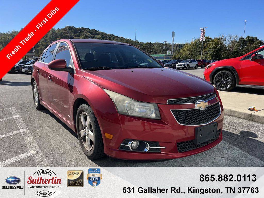 2012 Chevrolet Cruze 1LT — Sedan — 105,581 mi — Kingston, TN