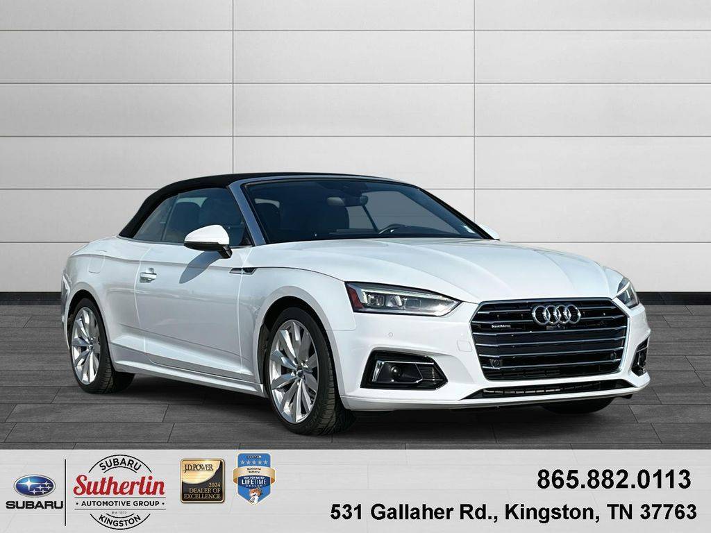 2018 Audi A5 Prestige — Convertible — 86,018 mi — Kingston, TN