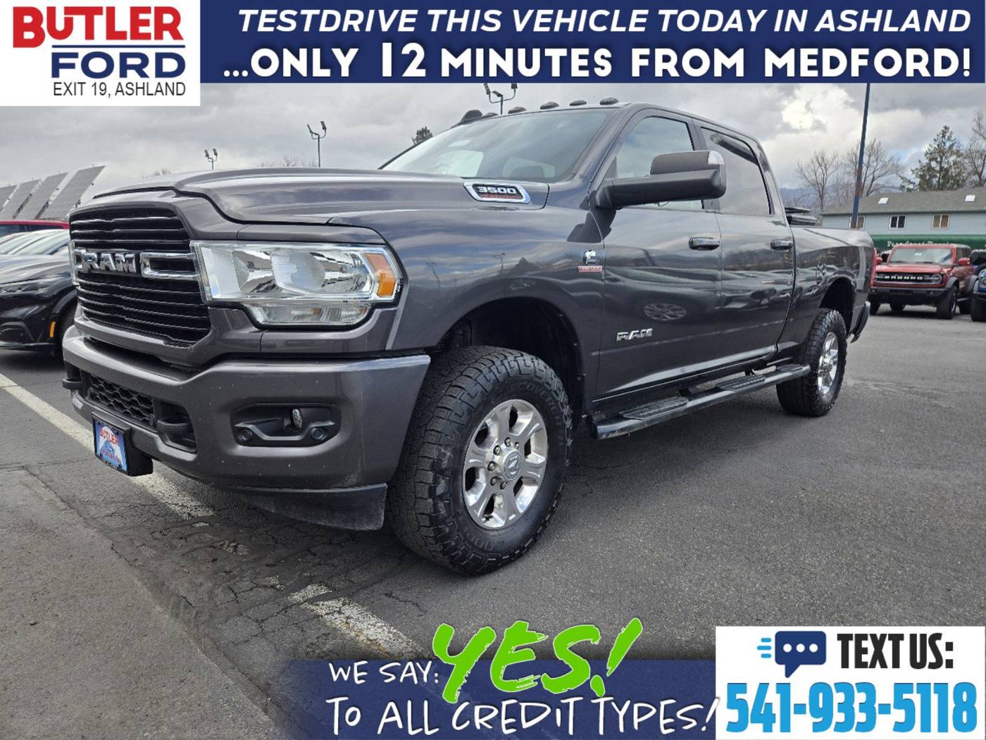 2020 Ram 3500 Big Horn — Pickup Truck — 69,130 mi — Ashland, OR