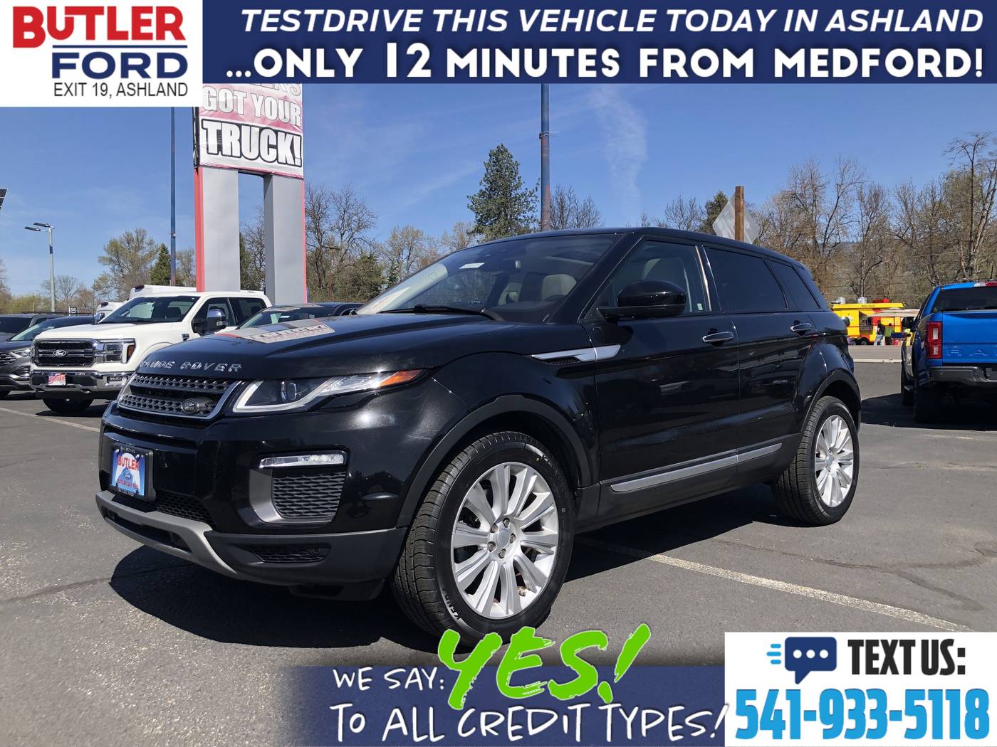 2017 Land Rover Range Rover Evoque HSE — SUV — 55,261 mi — Ashland, OR
