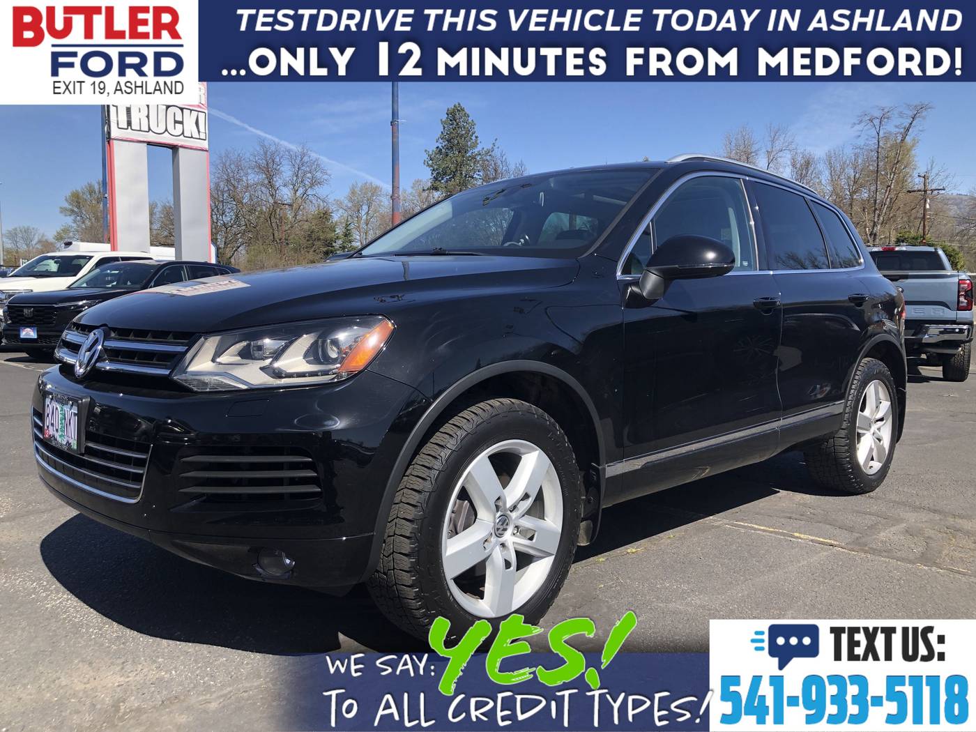 2013 Volkswagen Touareg VR6 Sport — SUV — 98,301 mi — Ashland, OR