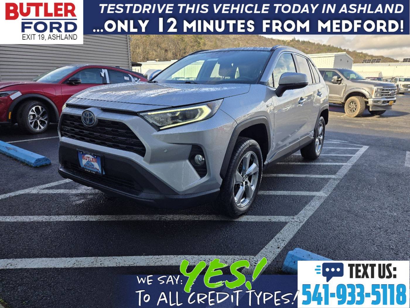 2021 Toyota RAV4 Hybrid XLE Premium — SUV — 45,329 mi — Ashland, OR