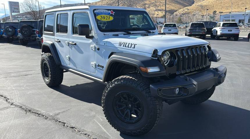 2021 Jeep Wrangler Willys — SUV — 27,674 mi — Carson City, NV