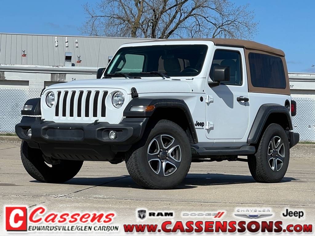 2020 Jeep Wrangler Black and Tan — SUV — 68,265 mi — Glen Carbon, IL