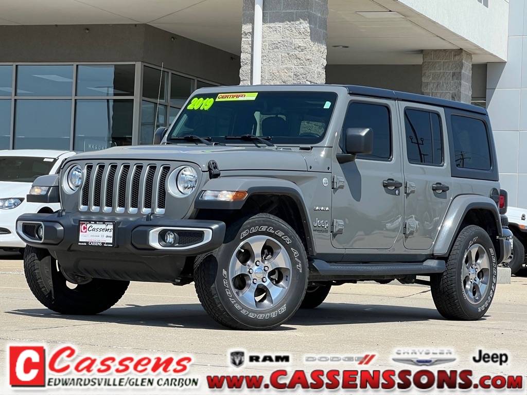 2019 Jeep Wrangler Sahara — SUV — 55,626 mi — Glen Carbon, IL