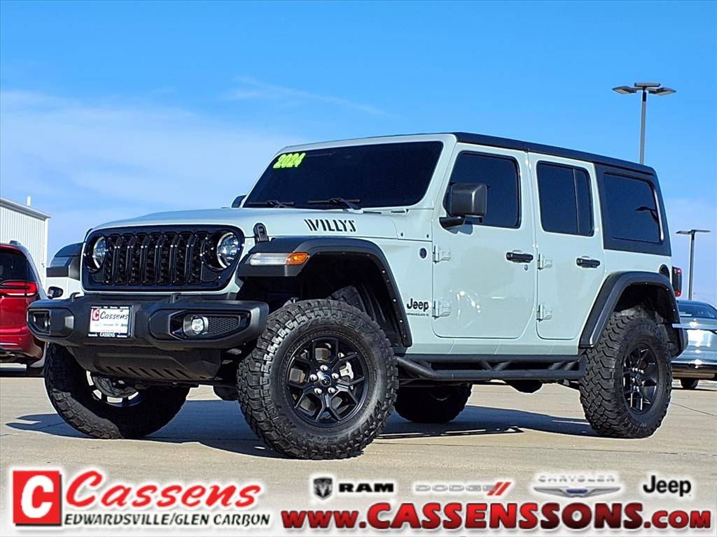 2024 Jeep Wrangler Willys — SUV — 10,689 mi — Glen Carbon, IL