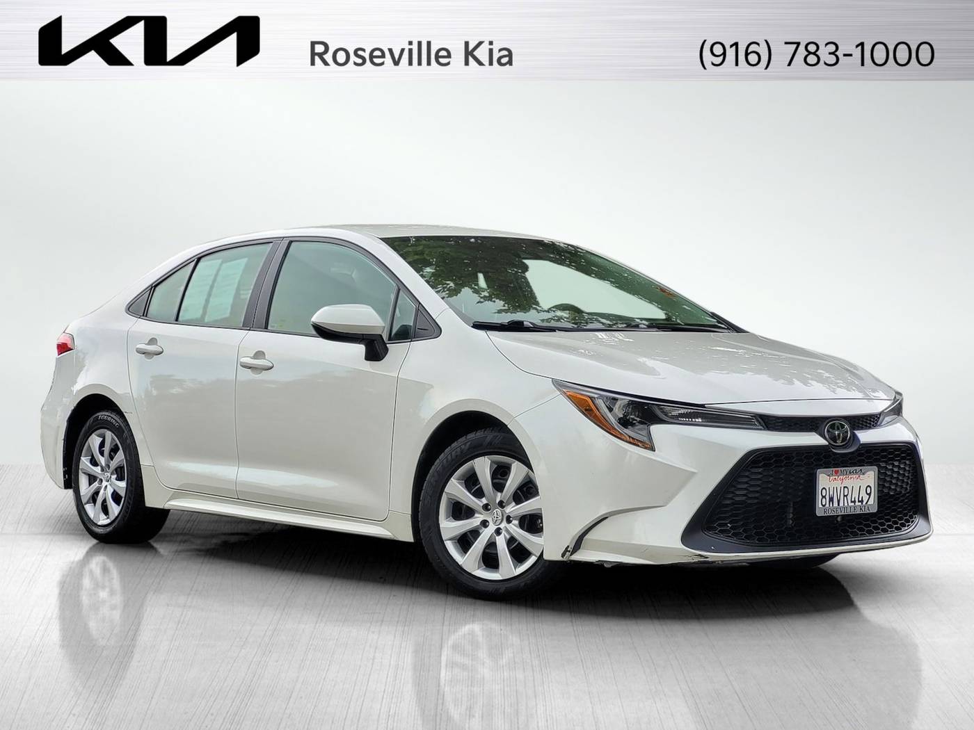 2021 Toyota Corolla LE — Sedan — 74,545 mi — Roseville, CA