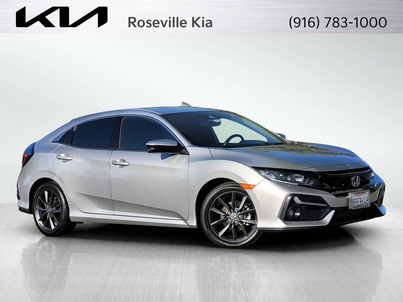 2020 Honda Civic EX-L — Hatchback — 53,462 mi — Roseville, CA