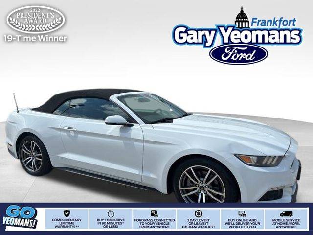 2015 Ford Mustang EcoBoost Premium — Convertible — 70,301 mi — Frankfort, KY