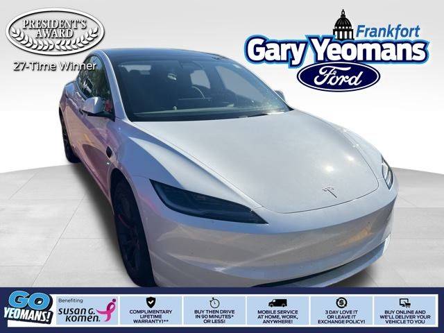 2025 Tesla Model 3 Long Range — Sedan — 1,591 mi — Frankfort, KY