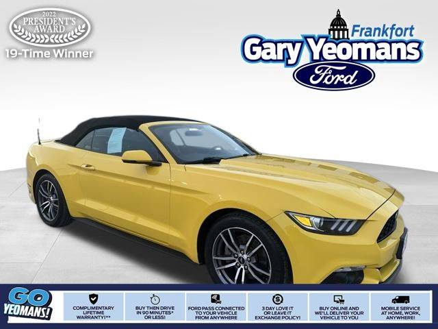 2016 Ford Mustang EcoBoost Premium — Convertible — 76,516 mi — Frankfort, KY