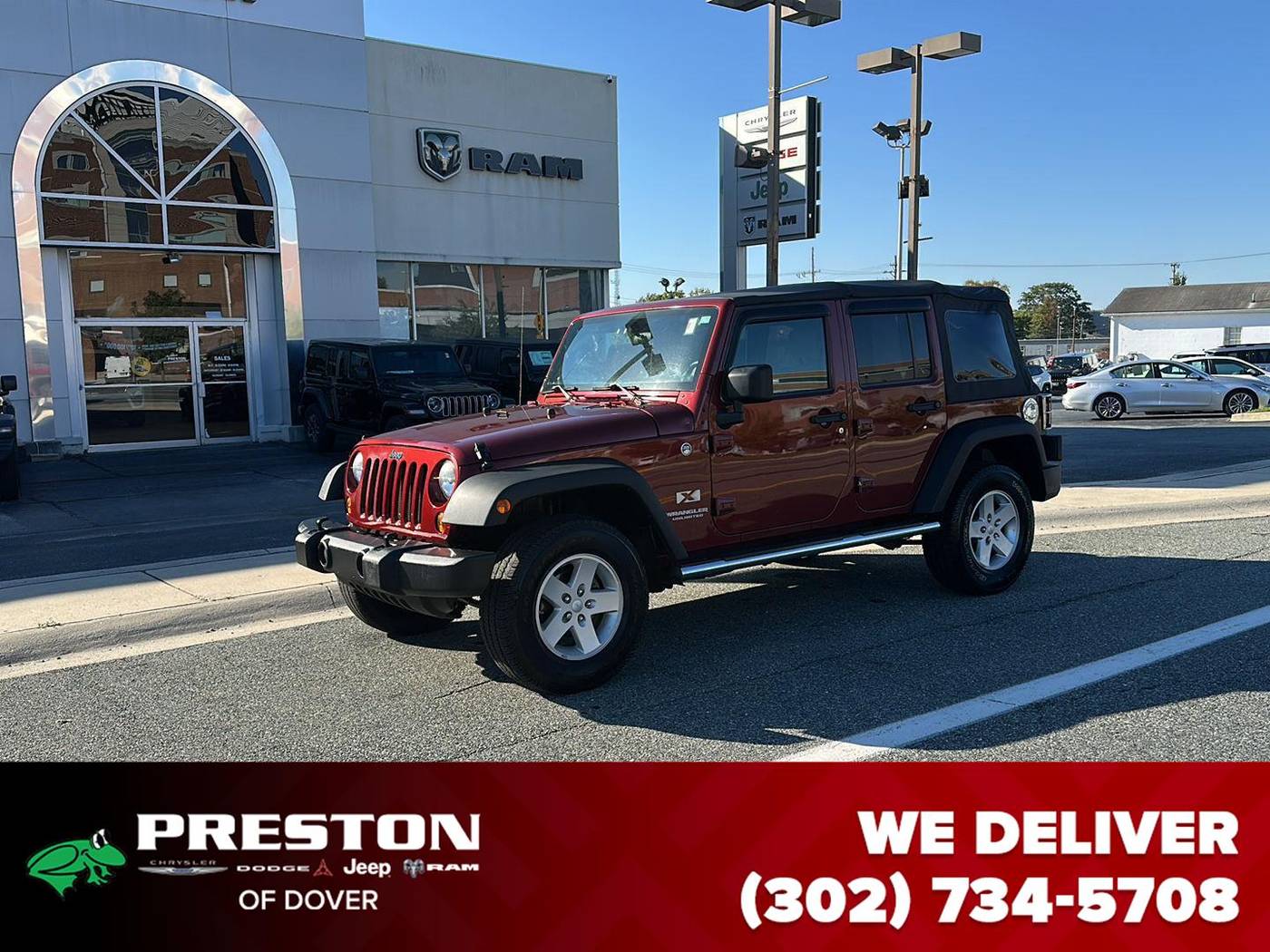 2009 Jeep Wrangler X — SUV — 125,524 mi — Dover, DE
