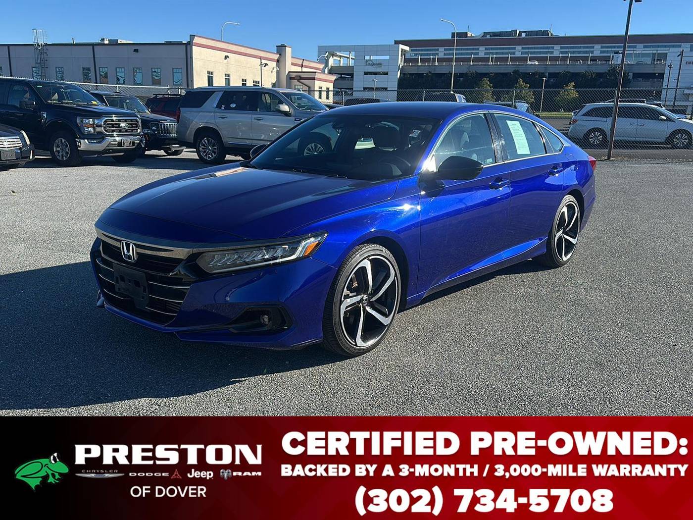 2022 Honda Accord Sport — Sedan — 55,603 mi — Dover, DE