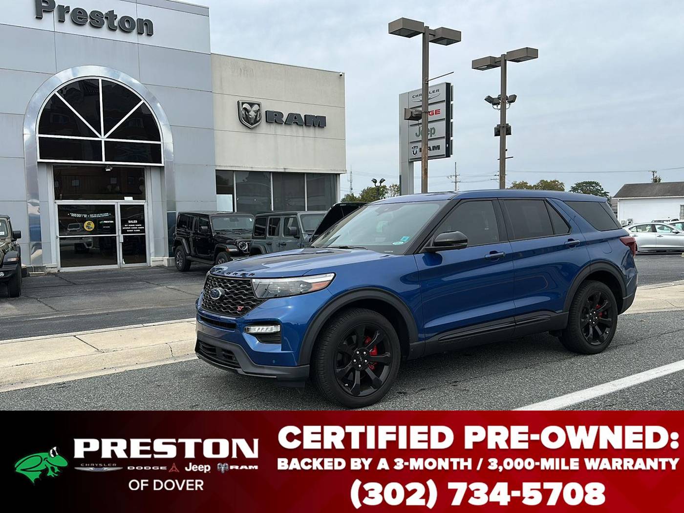 2022 Ford Explorer ST — SUV — 10,397 mi — Dover, DE