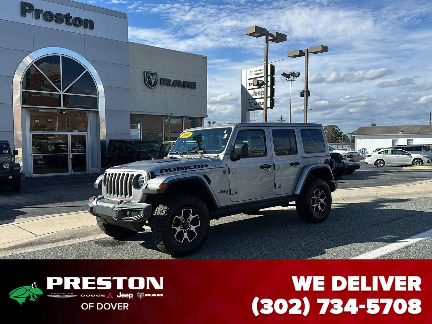 2018 Jeep Wrangler Rubicon — SUV — 67,137 mi — Dover, DE