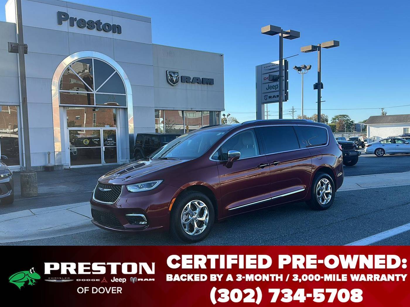 2021 Chrysler Pacifica Limited — Minivan — 88,920 mi — Dover, DE