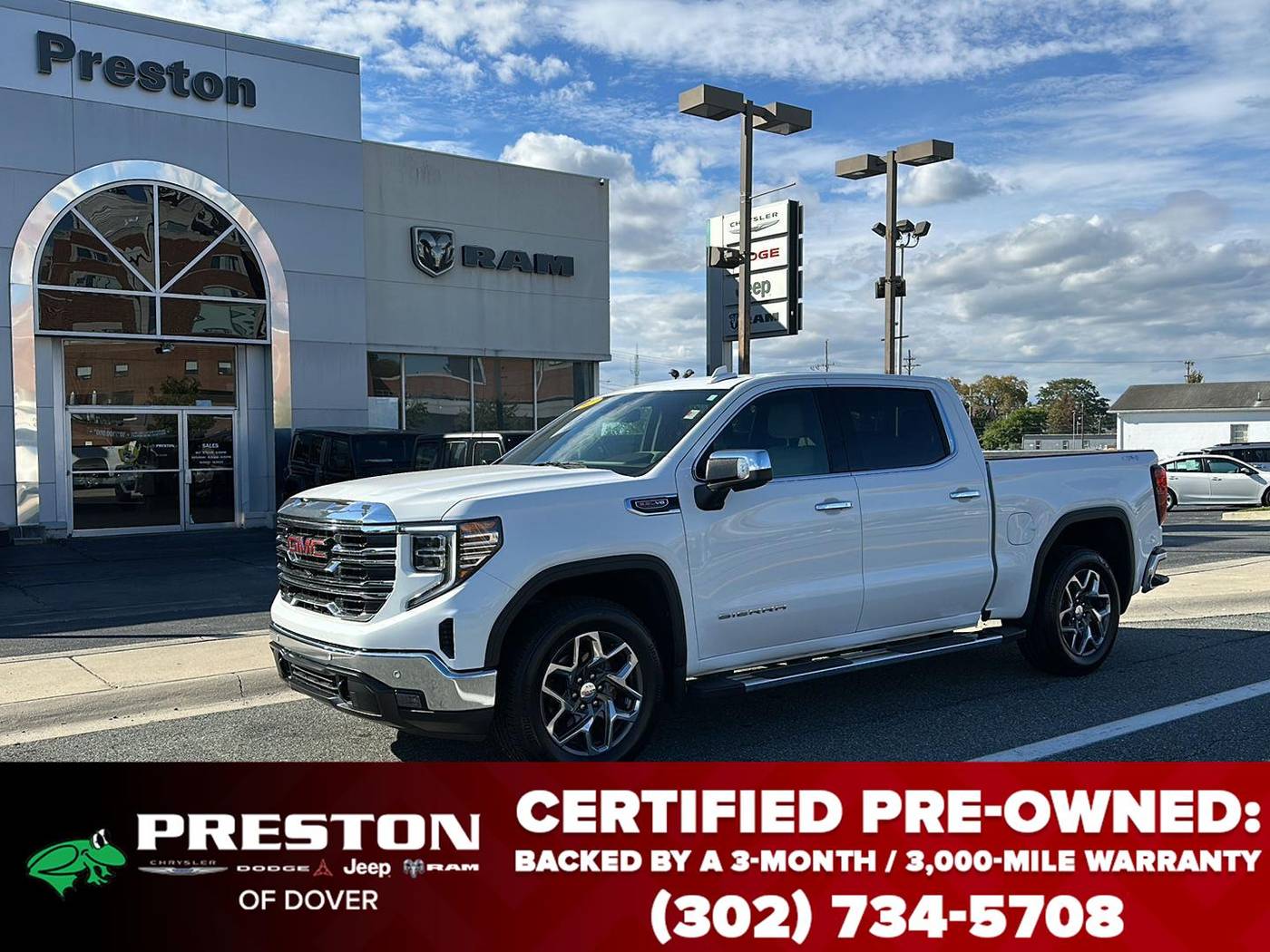 2022 GMC Sierra 1500 SLT — Pickup Truck — 43,174 mi — Dover, DE