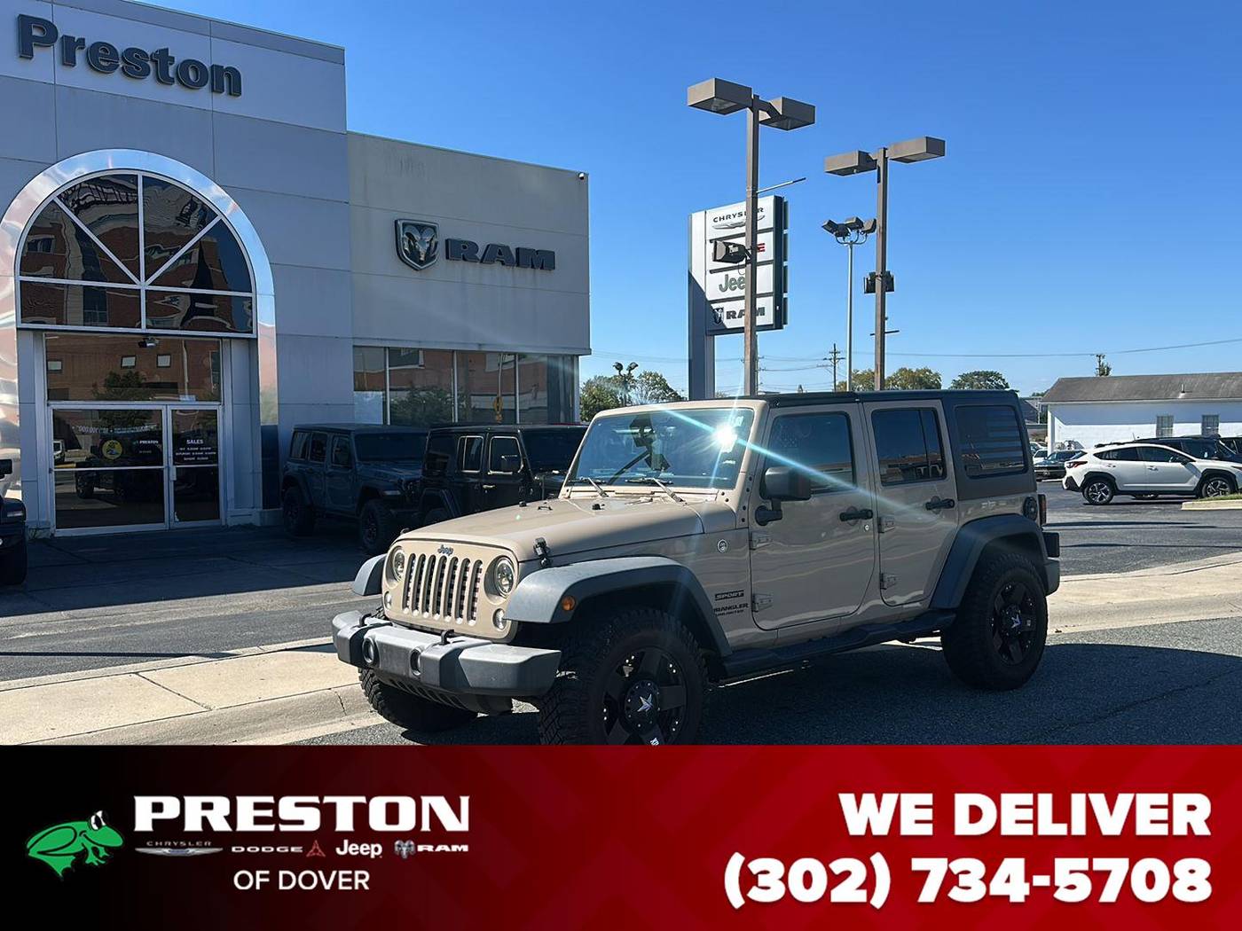 2016 Jeep Wrangler Sport — SUV — 110,510 mi — Dover, DE