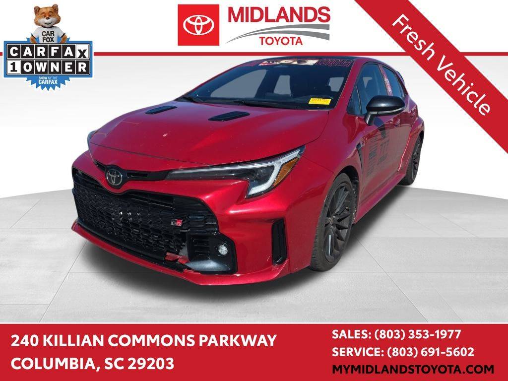 2023 Toyota GR Corolla Circuit Edition — Hatchback — 22,770 mi — Columbia, SC