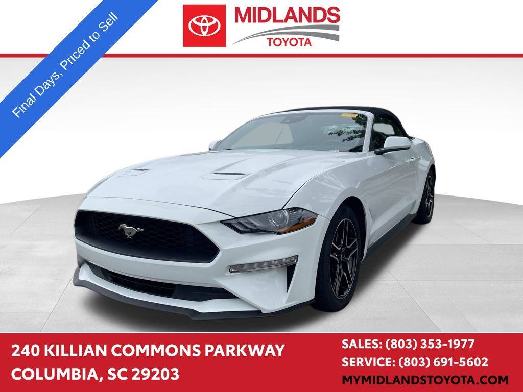 2022 Ford Mustang EcoBoost Premium — Convertible — 59,060 mi — Columbia, SC