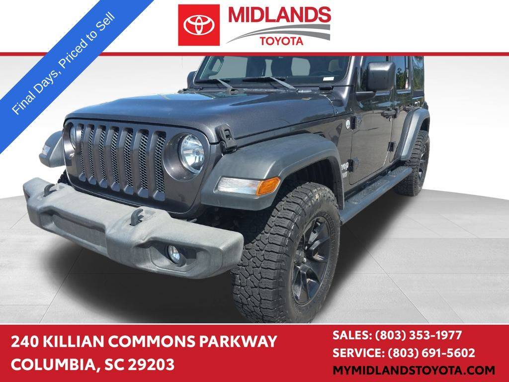 2018 Jeep Wrangler Sport S — SUV — 79,387 mi — Columbia, SC