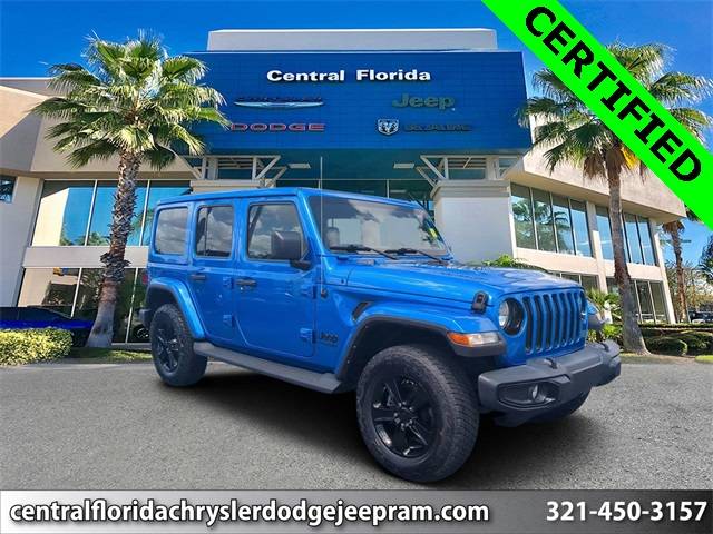 2021 Jeep Wrangler Sahara Altitude — SUV — 32,182 mi — Orlando, FL
