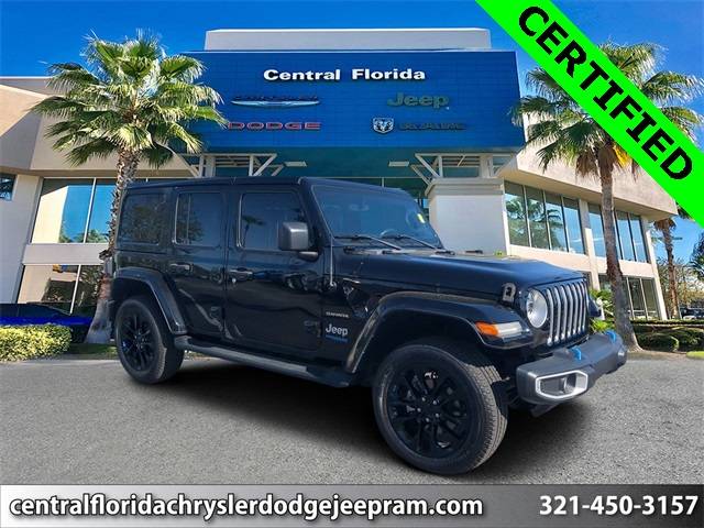 2022 Jeep Wrangler Sahara 4xe — SUV — 28,584 mi — Orlando, FL