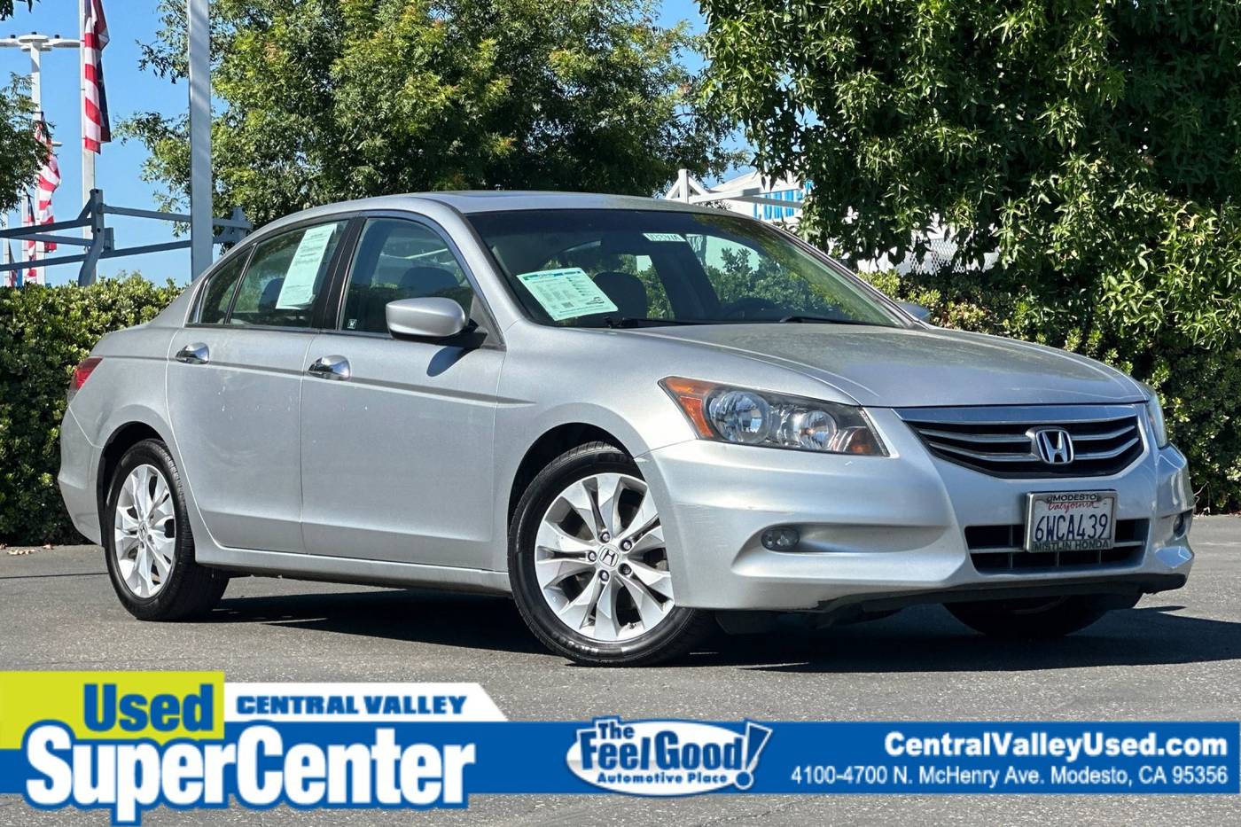 2012 Honda Accord EX-L V6 — Sedan — 129,980 mi — Modesto, CA