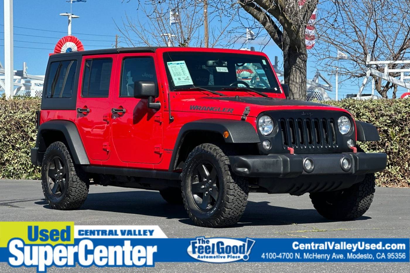 2017 Jeep Wrangler Big Bear — SUV — 84,006 mi — Modesto, CA