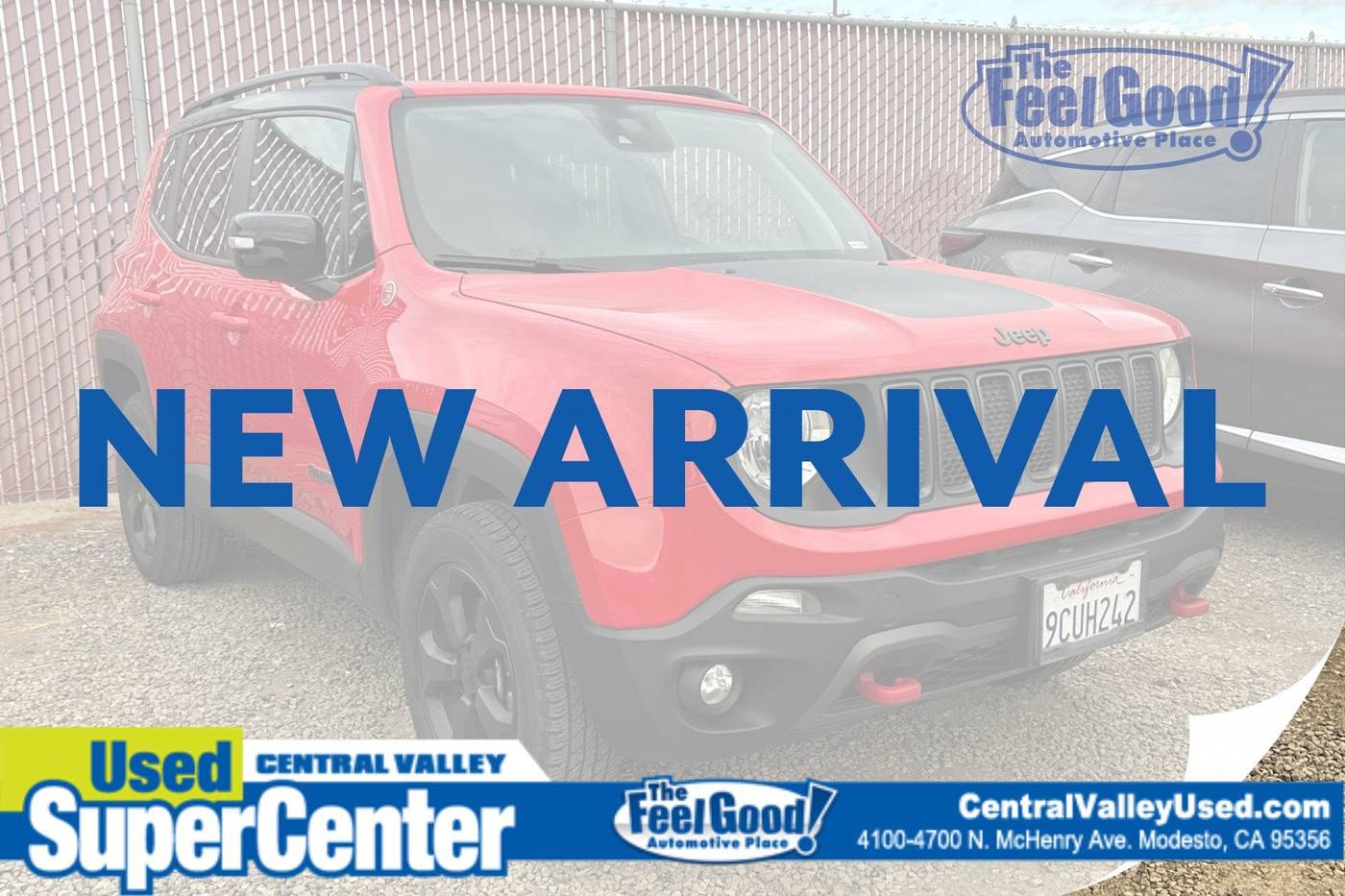2022 Jeep Renegade Trailhawk — SUV — 50,388 mi — Modesto, CA
