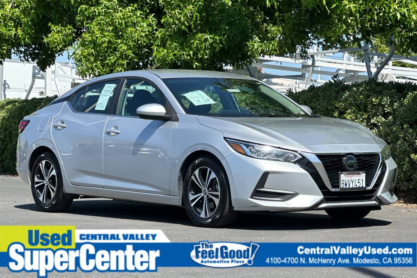 2021 Nissan Sentra SV — Sedan — 62,498 mi — Modesto, CA