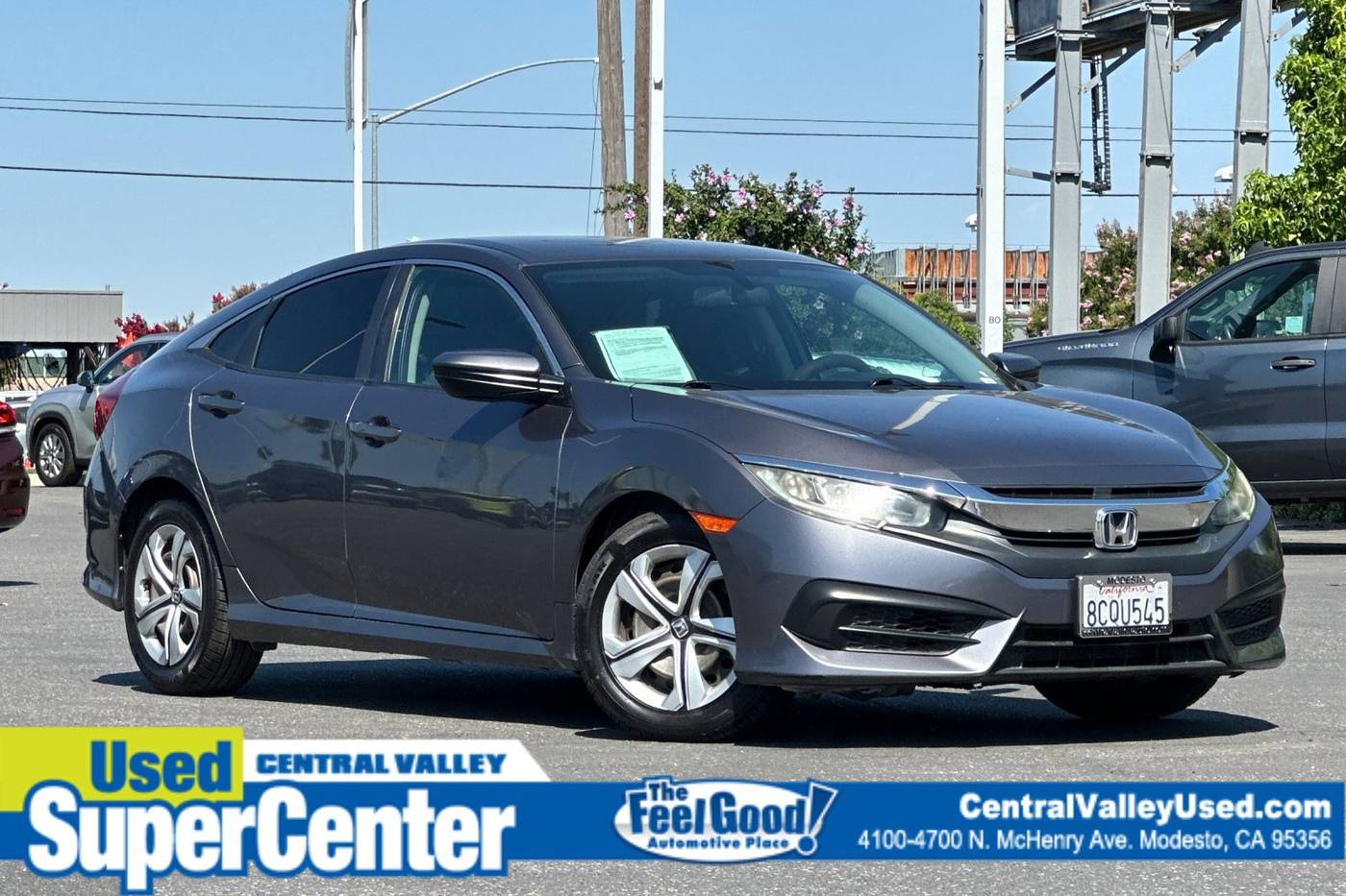 2016 Honda Civic LX — Sedan — 137,701 mi — Modesto, CA