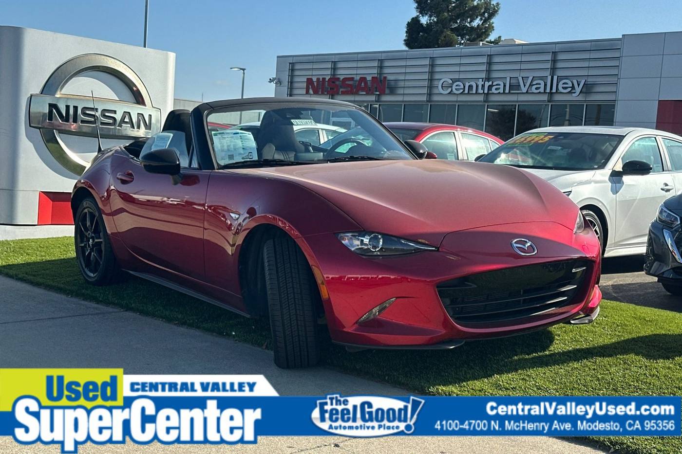2021 Mazda MX-5 Miata Sport — Convertible — 21,296 mi — Modesto, CA