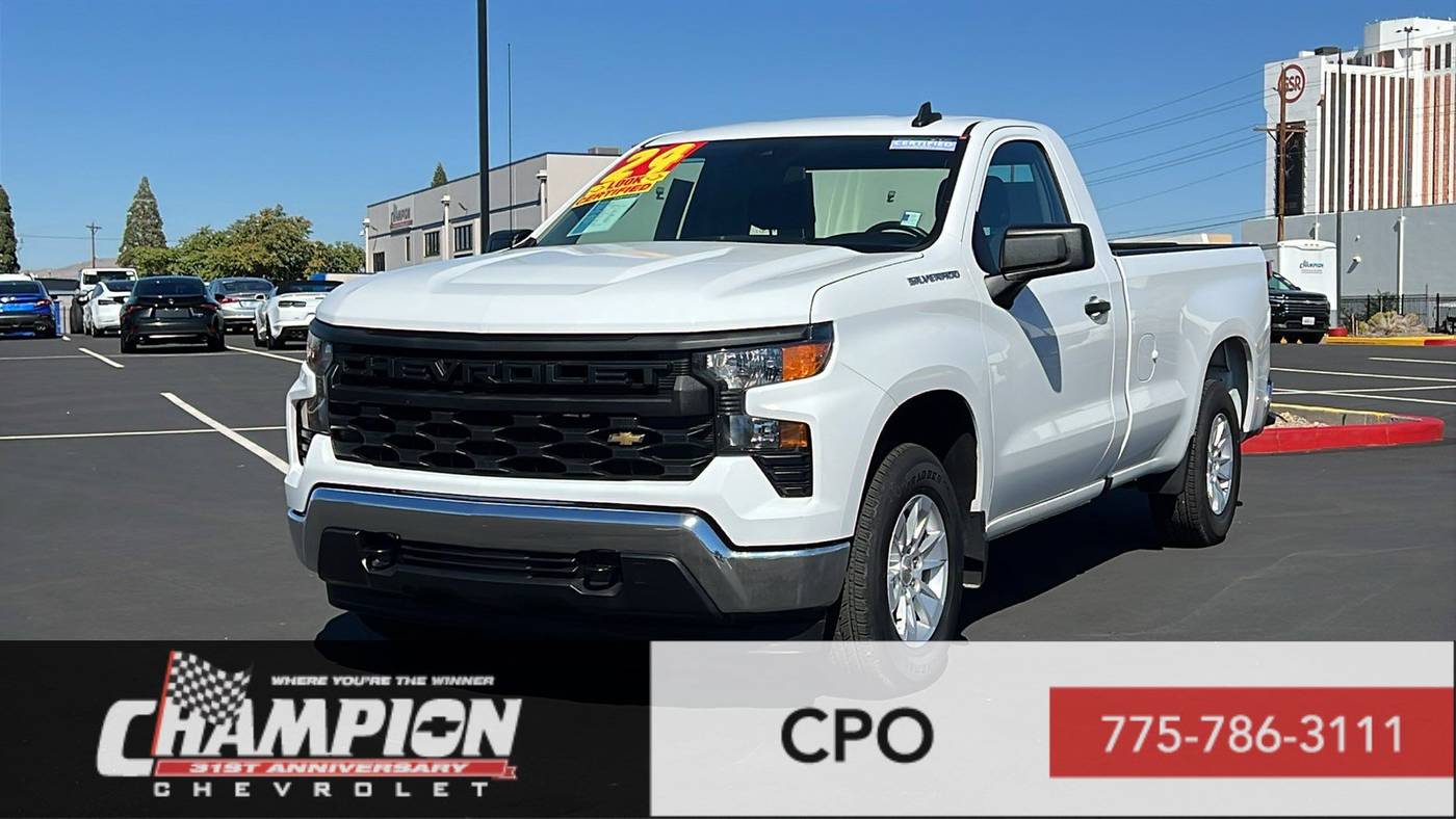 2024 Chevrolet Silverado 1500 WT — Pickup Truck — 15,854 mi — Reno, NV