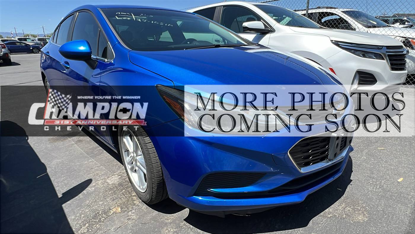 2017 Chevrolet Cruze LT — Sedan — 48,830 mi — Reno, NV