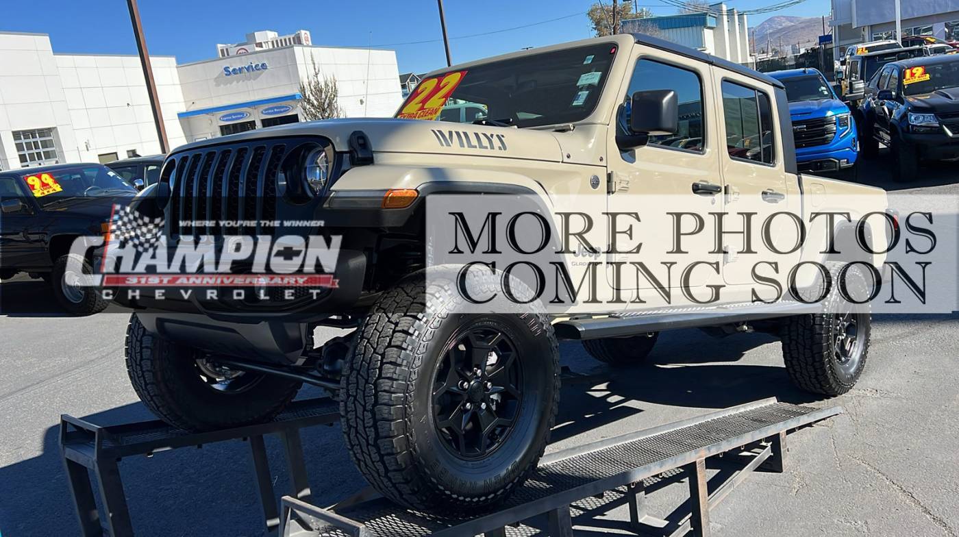 2022 Jeep Gladiator Willys — Pickup Truck — 7,193 mi — Reno, NV