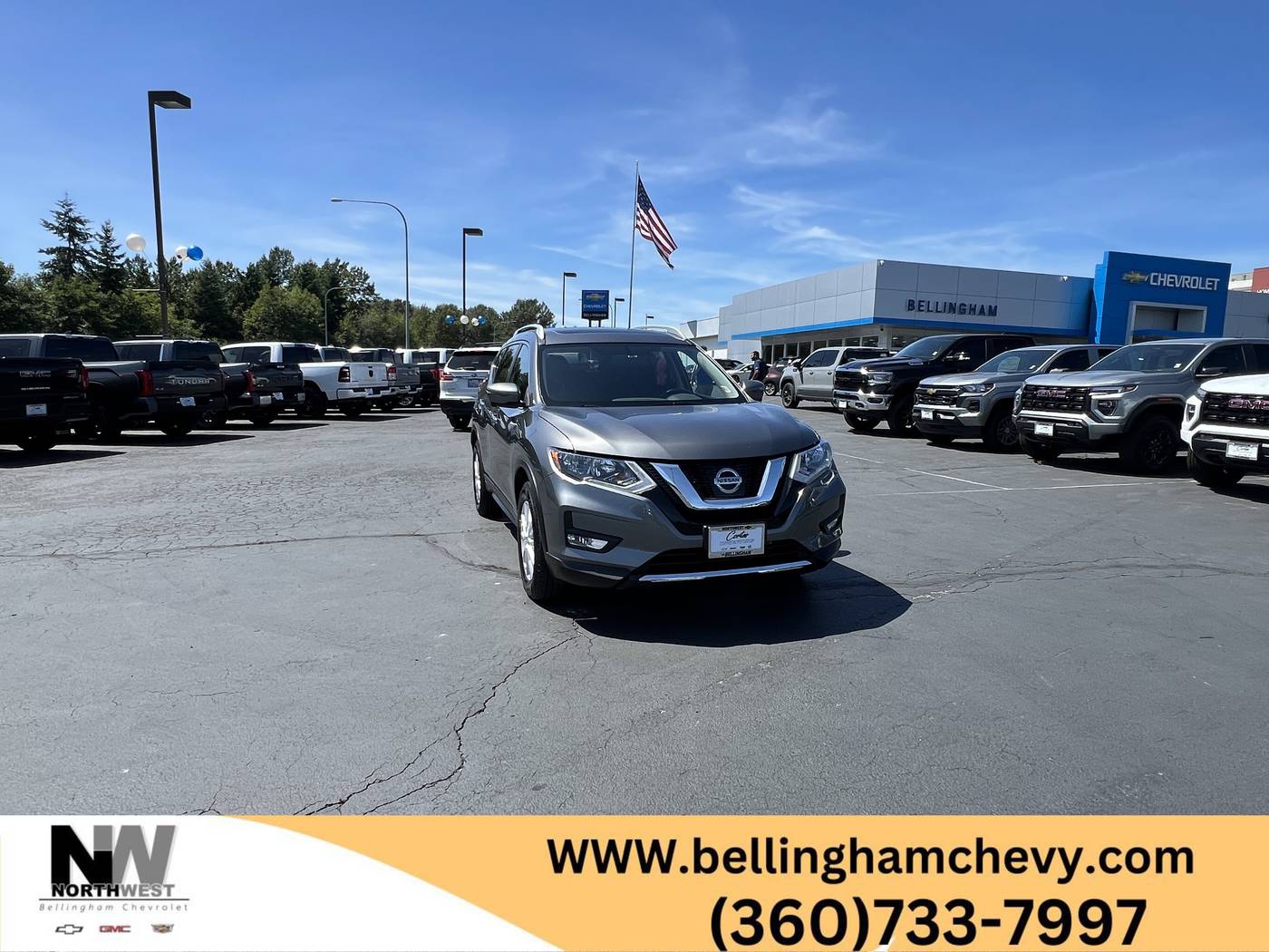 2017 Nissan Rogue SV — SUV — 80,047 mi — Bellingham, WA