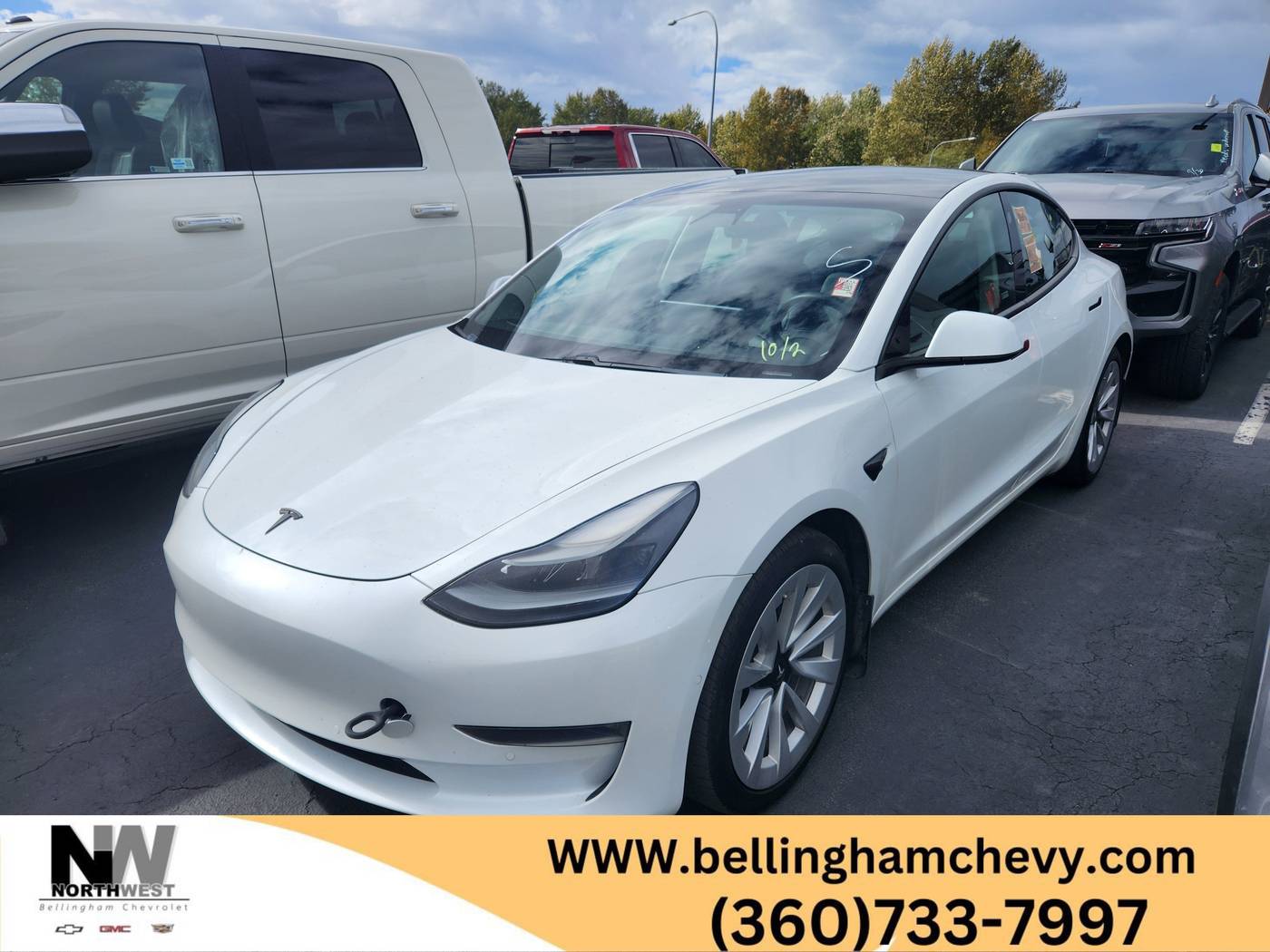 2021 Tesla Model 3 Long Range — Sedan — 49,517 mi — Bellingham, WA