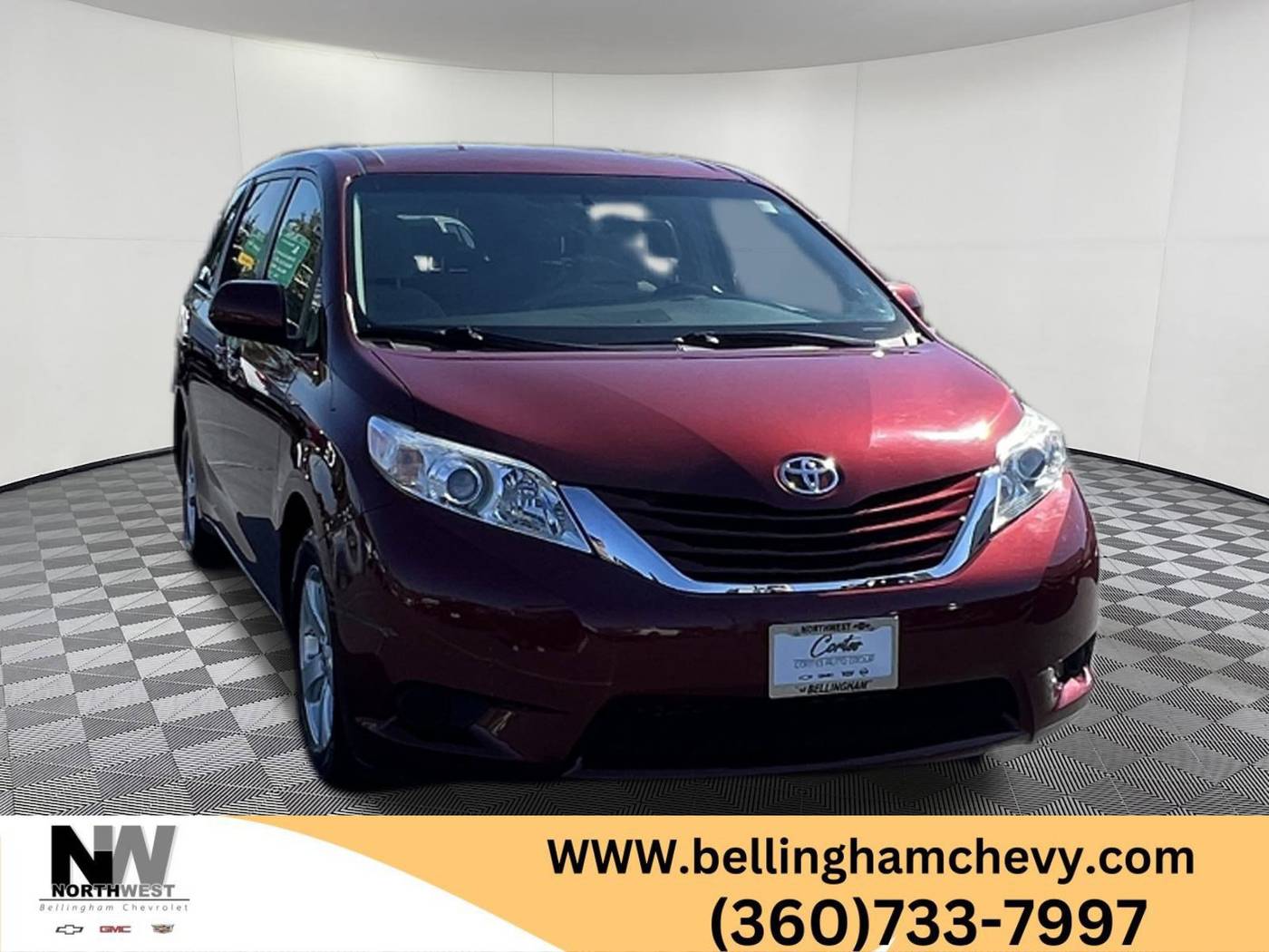 2017 Toyota Sienna LE — Minivan — 61,109 mi — Bellingham, WA
