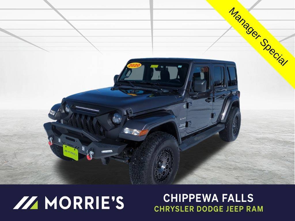 2020 Jeep Wrangler Sahara — SUV — 75,332 mi — Chippewa Falls, WI