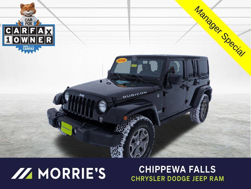 2016 Jeep Wrangler Rubicon — SUV — 95,658 mi — Chippewa Falls, WI