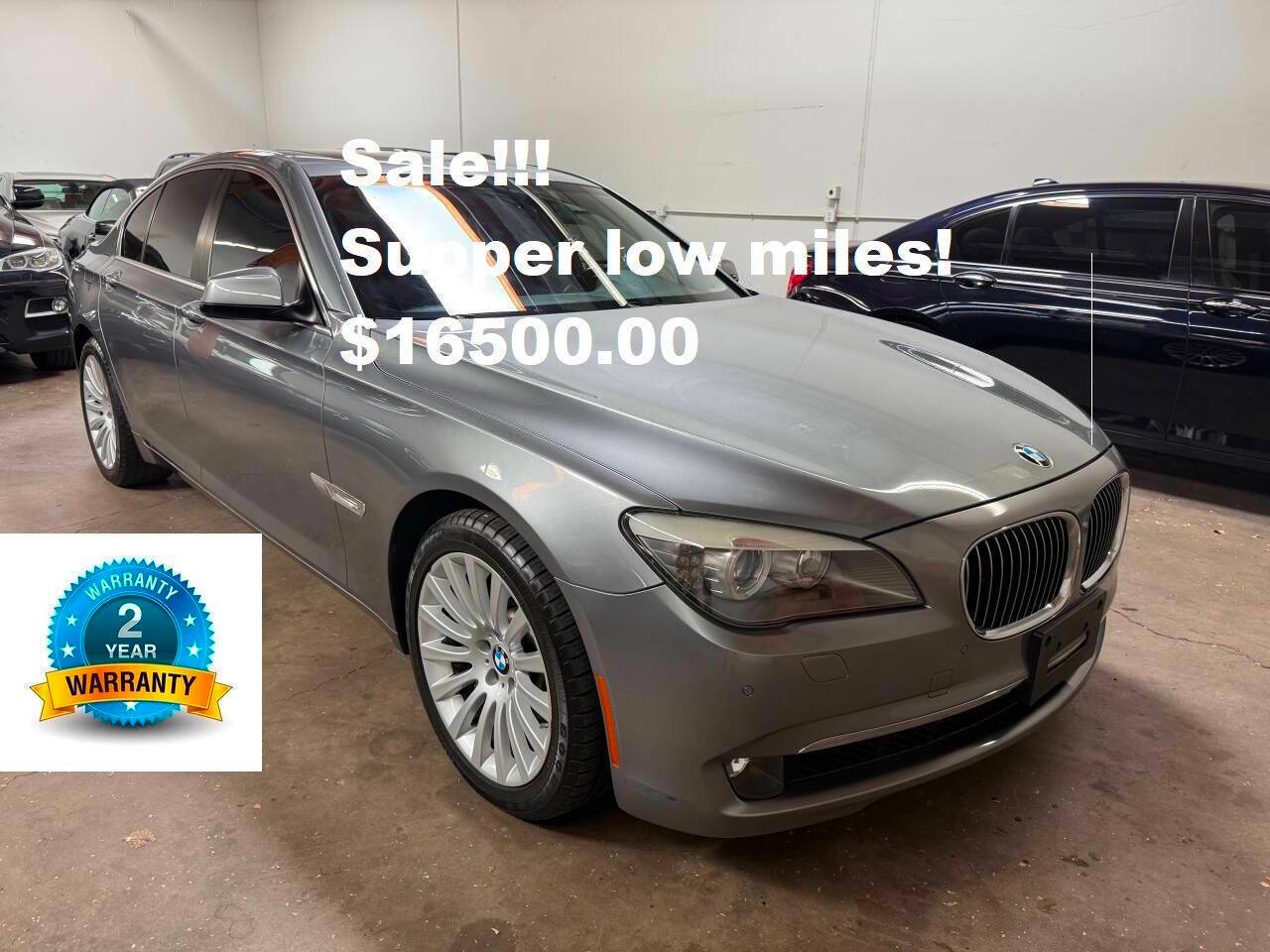 2012 BMW 7 Series 750i