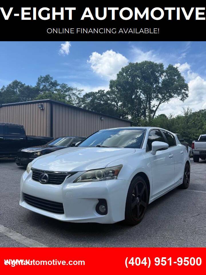 2012 Lexus CT CT 200h Premium — Hatchback — 243,000 mi — Lithia Springs, GA