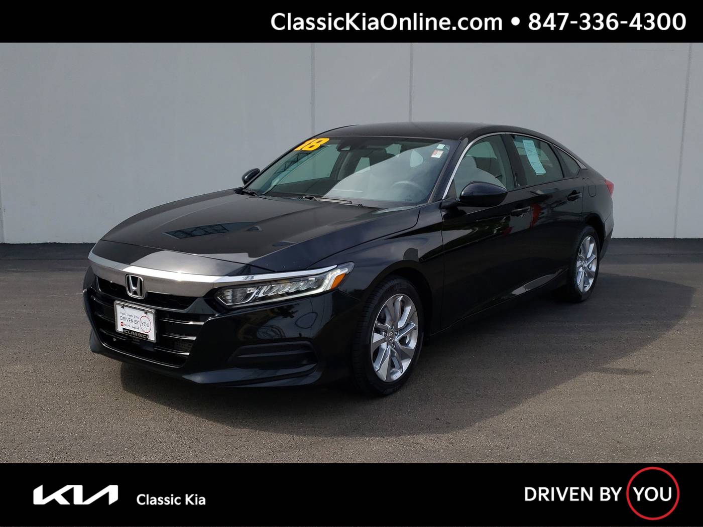 2018 Honda Accord LX — Sedan — 85,225 mi — Waukegan, IL